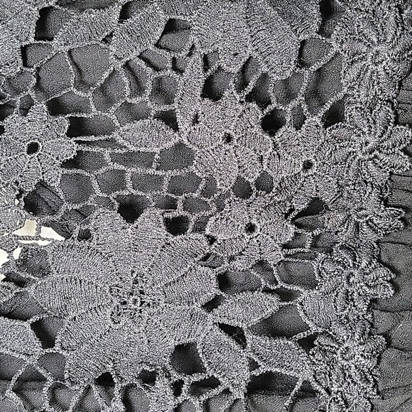 Lace Button Front Woman's Top Bell Witchy Fairy Whimsigoth Grunge Boho - Picture 5 of 9